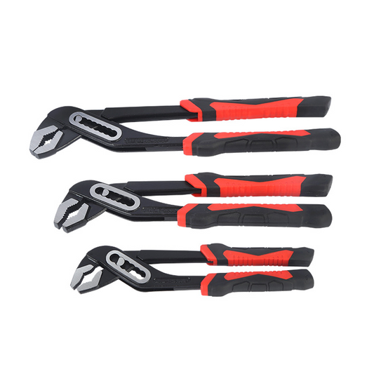 Professional Adjustable 8/10/12 Inch Water Pump Pliers Set Home Decoration Family Repair Plumbing Steel Nylon Carbon Steel