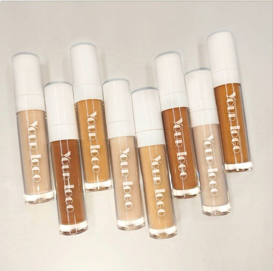 Make Your Own Full Coverage Private Label Liquid Concealer Makeup 8 Color Foundation Concealer Pen Stick Low Natural Sunscreen