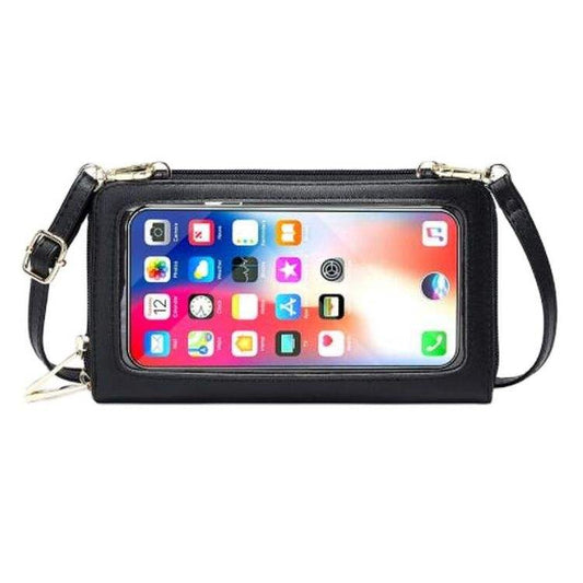 Quality Crossbody Cell Phone Bag Touch Screen Ladies Fashion PU RFID Mobile Phone Bags