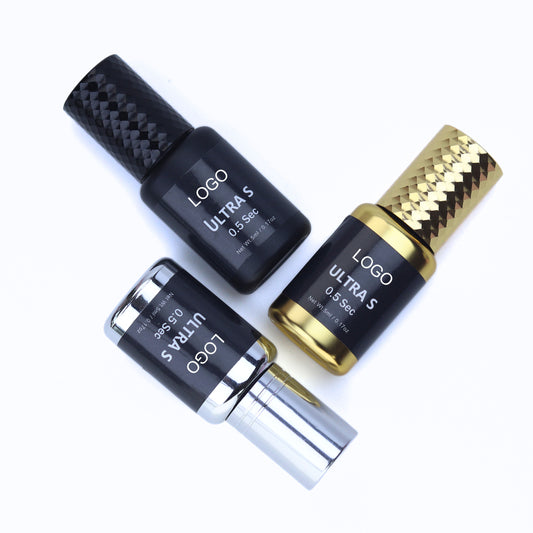 Hot Selling High Quality Wholesale Private Label Korean Eyelash Glue 0.3 0.5 1 Second Waterproof Adhesive Eyelash Extension Glue