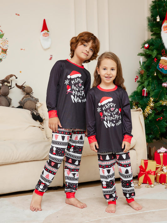 PASUXI 2024 Custom High Quality Christmas Pajamas Long Sleeve Parent-child Clothing Family Pajamas Sets
