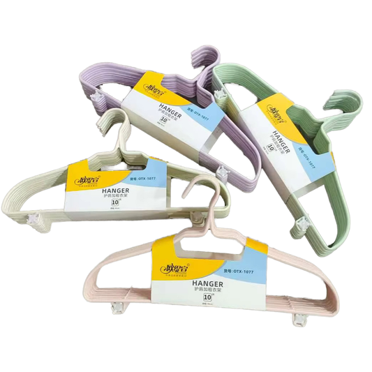 Bold and Thick Simple Adult Solid Color Hanger Home Clothes Support Hanger Strong Load-bearing and Durable