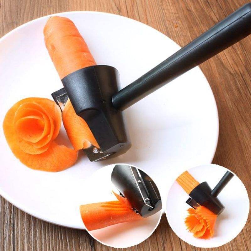 One Stop Shopping Multi-functional Vegetable Sharpener and Peeler Carrot Cucumber Slicer Grater Spiral Curler