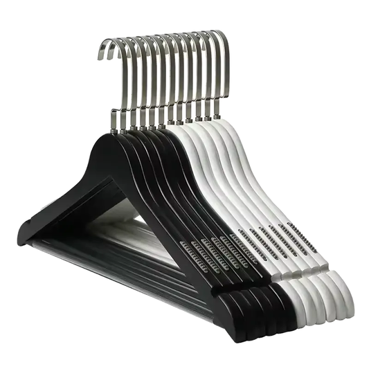 Hot Selling High Quality Wood Coat Hanger Shirt Hanger Custom Anti Slip Hanger for Wardrobe and Store