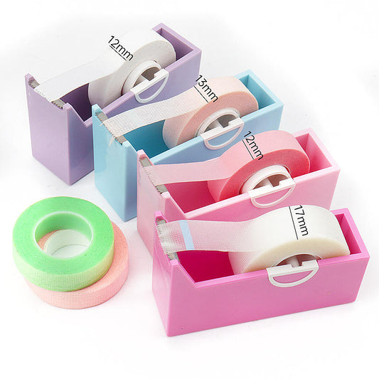 Makeup Tools Eyelash Extension Lashes Glue Tape Cutter Colorful Tape Dispenser Eyelash Tape Cutter