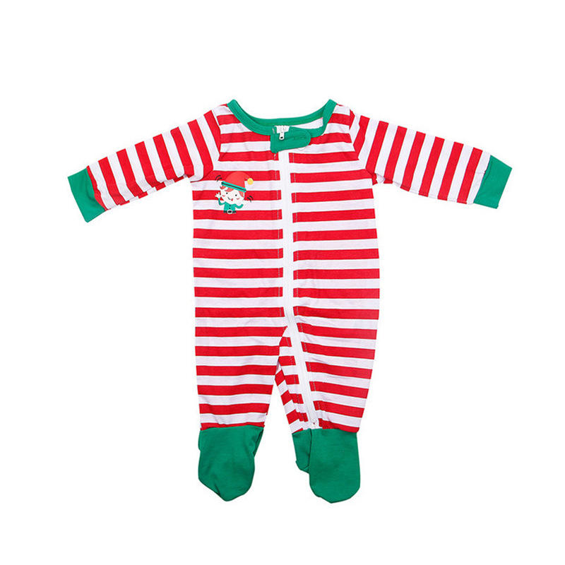 New Arrival Autumn Winter Crew Neck Family Matching Pajamas Christmas Parent-child Wear Long Sleeve Xmas Family PJS