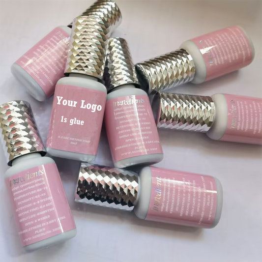 Private Label Waterproof Lash Extension Glue Sensitive Fast Drying Lash Glue 6-7 Weeks Lash Adhesive Eyelash Extension Glue