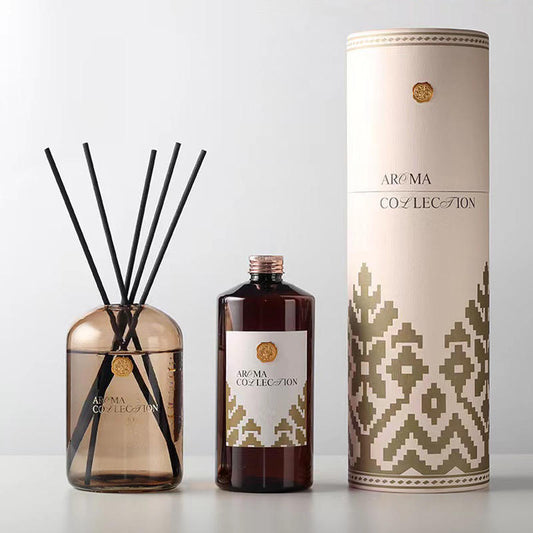 500ml 200ml Glass Essential Oil Aromatherapy Set Decorative Gift Supplement Replacement Reed Diffusion Scent Oil Aromatherapy