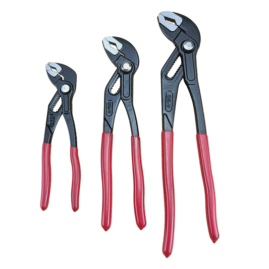 Professional Adjustable 8/10/12 Inch Water Pump Pliers Set Home Decoration Family Repair Plumbing Steel Nylon Carbon Steel