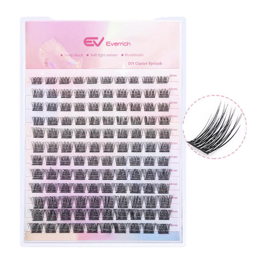 High Quality Natural Matte Black Lash Trays Handmade Wholesale Eyelash Extensions with Mixed Lengths and DD Curl